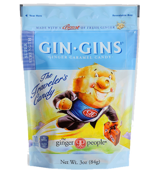 Gin Gins® Super Strength Ginger Candy US The Ginger People