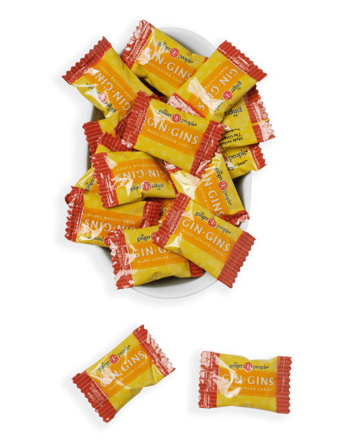 Gin Gins® Double Strength Hard Ginger Candy 1 lb Bag US The Ginger