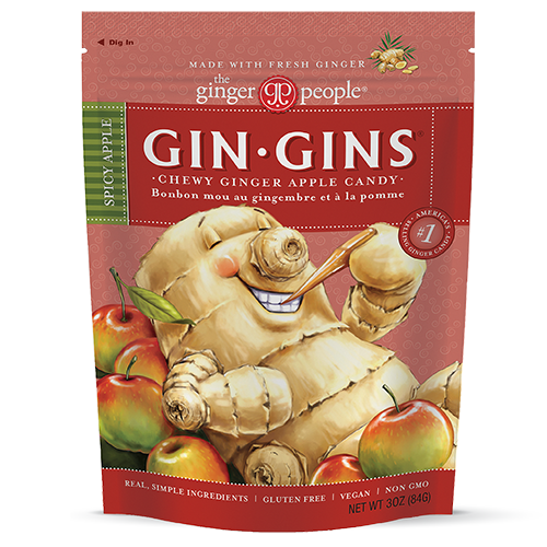 Gin Gins® Spicy Apple Ginger Chews