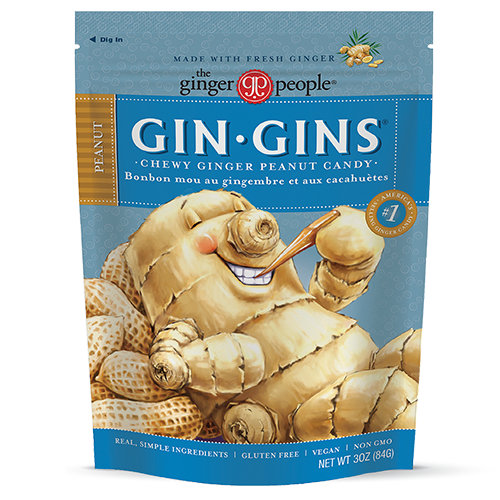 Gin Gins® Peanut Ginger Chews