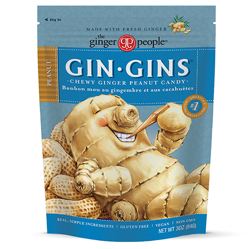 Gin Gins, Bonbons au gingembre, Original, 84 g