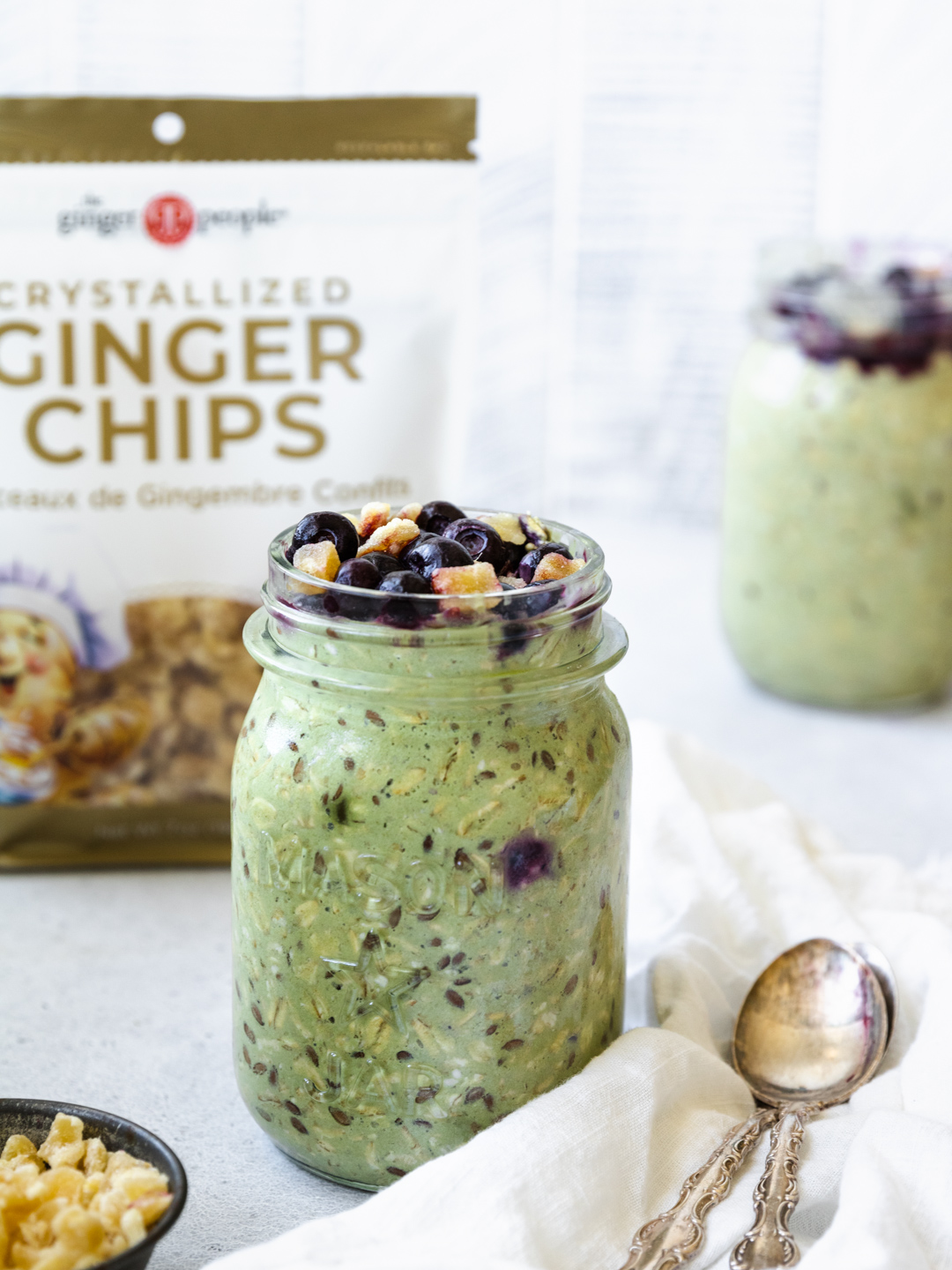 Matcha Ginger Oats