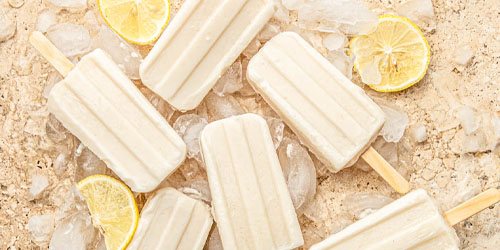 Ginger Lemon Coconut Popsicles - The Ginger People US