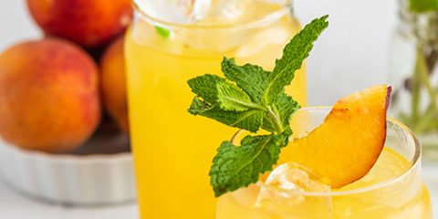 Ginger Peach Iced Tea - The Ginger People US