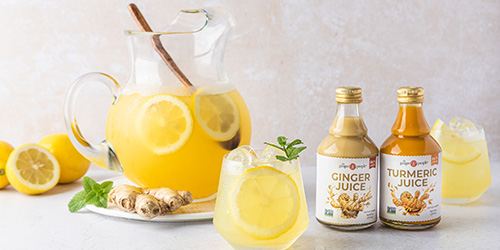 Ginger Turmeric Lemonade Feature Image
