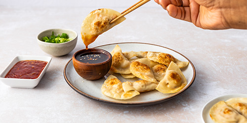 Ginger Pork Potstickers Featured Image