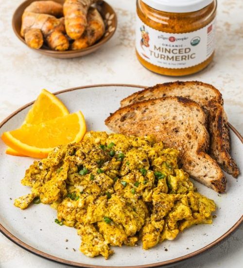 Turmeric Scrambled Eggs The Ginger People