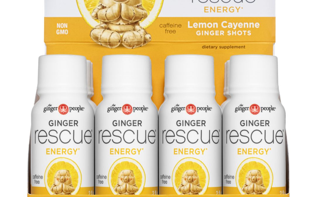 Ginger Rescue® Ginger Shots – Lemon Cayenne – Energy